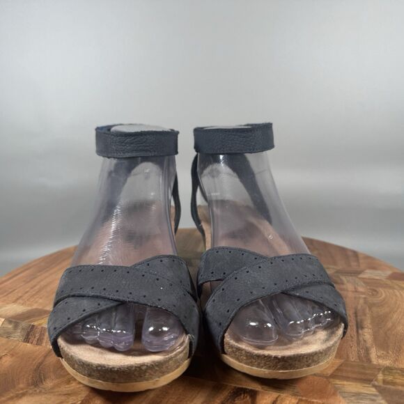 Naot Wand Ankle Strap Slingback Sandals Blue Size 36 EU 5 US - Picture 2 of 8